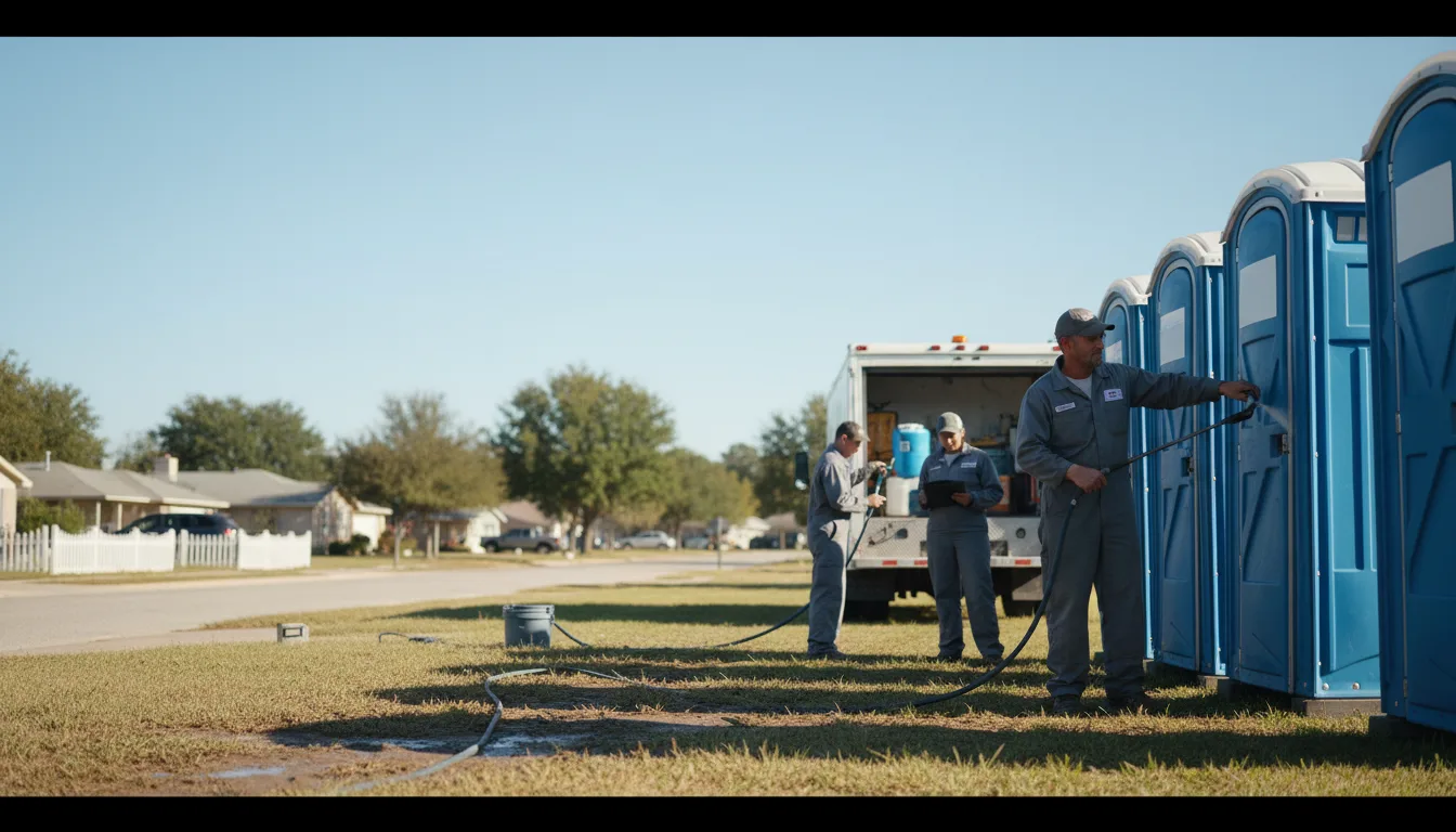 Long-Term Portable Toilet Rental in Kerrville, TX near me